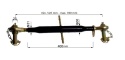Łącznik centralny kpl ze sworzniami cięgło śruba rzymska Ursus C-360