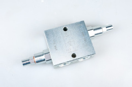 Zawór hydrauliczny przelewowy krzyżowy VAU 1/2" z regulacją ciśnienia 50-250bar