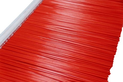 Szczotka listwowa 1000x250 PP CZERWONA plastik polipropylen